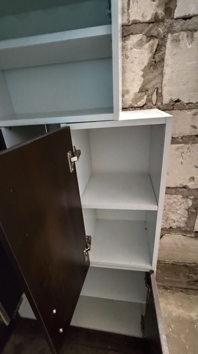 Szafki kuchenne wiszace brazowe