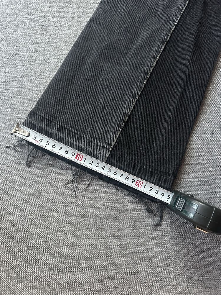 Zara x Balenciaga flared zip jeans кльош зара флейред джинси archive