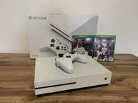 Konsola XBOX ONE S 500gb + 1 pad + 2 gry fifa ufc