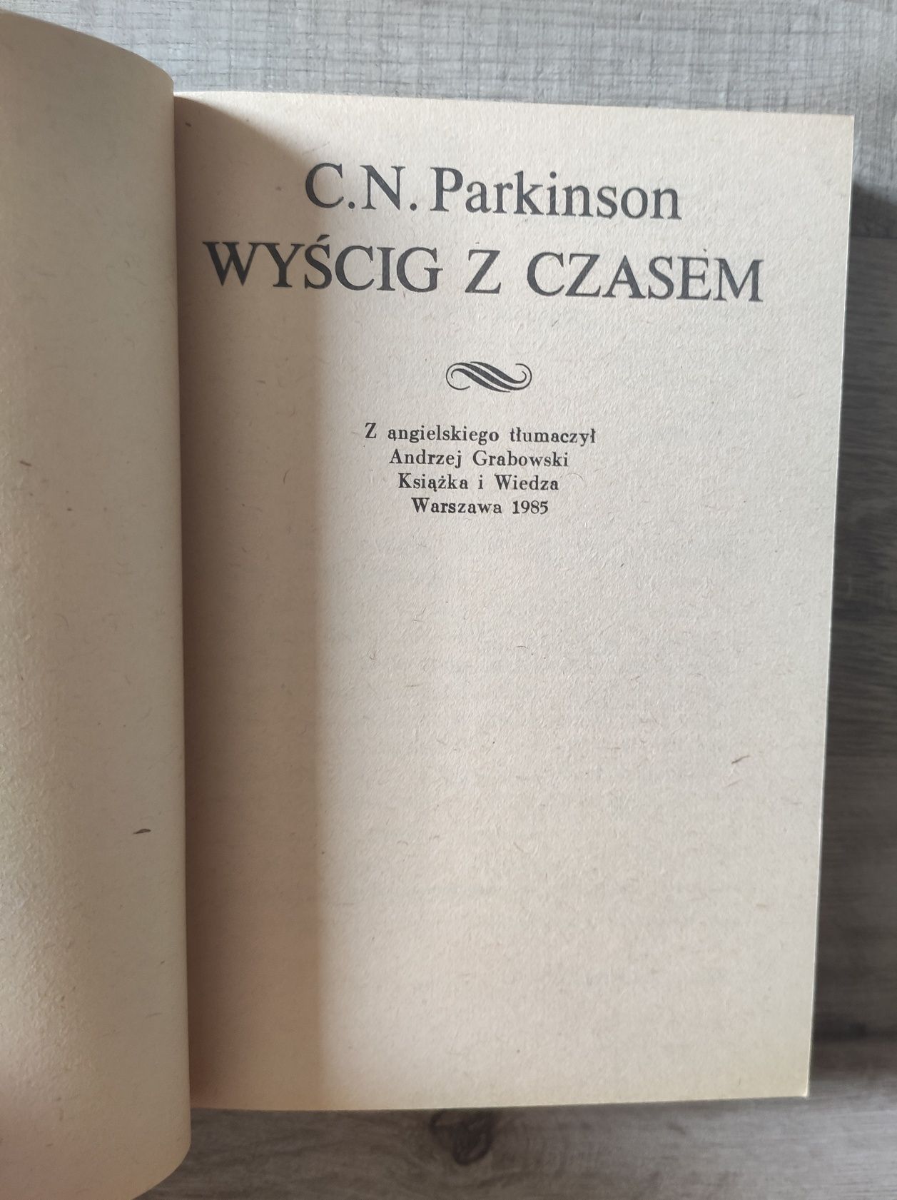 Wyścig z czasem C. N.Parkinson