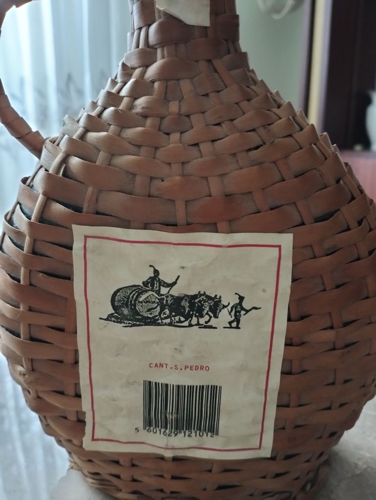 Garrafa artesanal de verga Madeira Wine de coleção