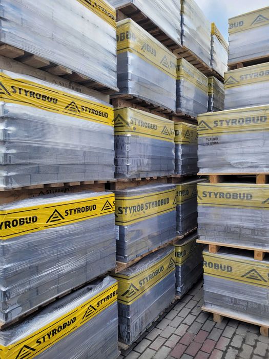 Kostka brukowa Platino 6cm kolor Stalowo biały