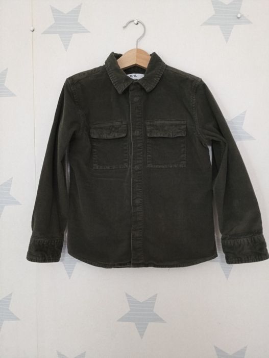 Zielona koszula r.116 chłopiec 5.10.15