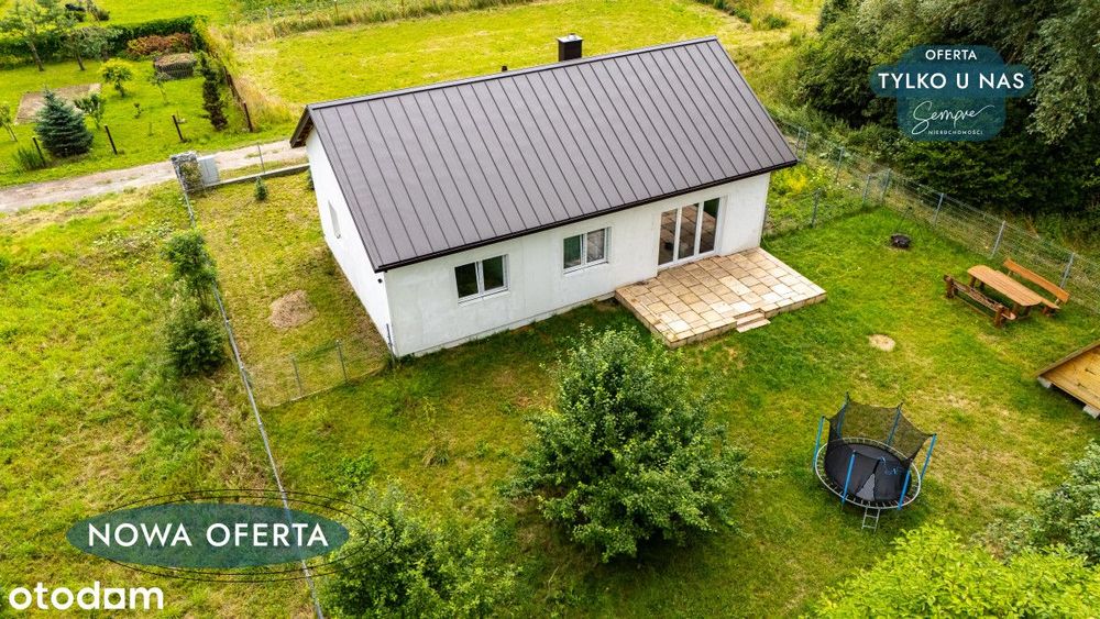 Parterowy dom Marzeń wśród zieleni Wrażeń