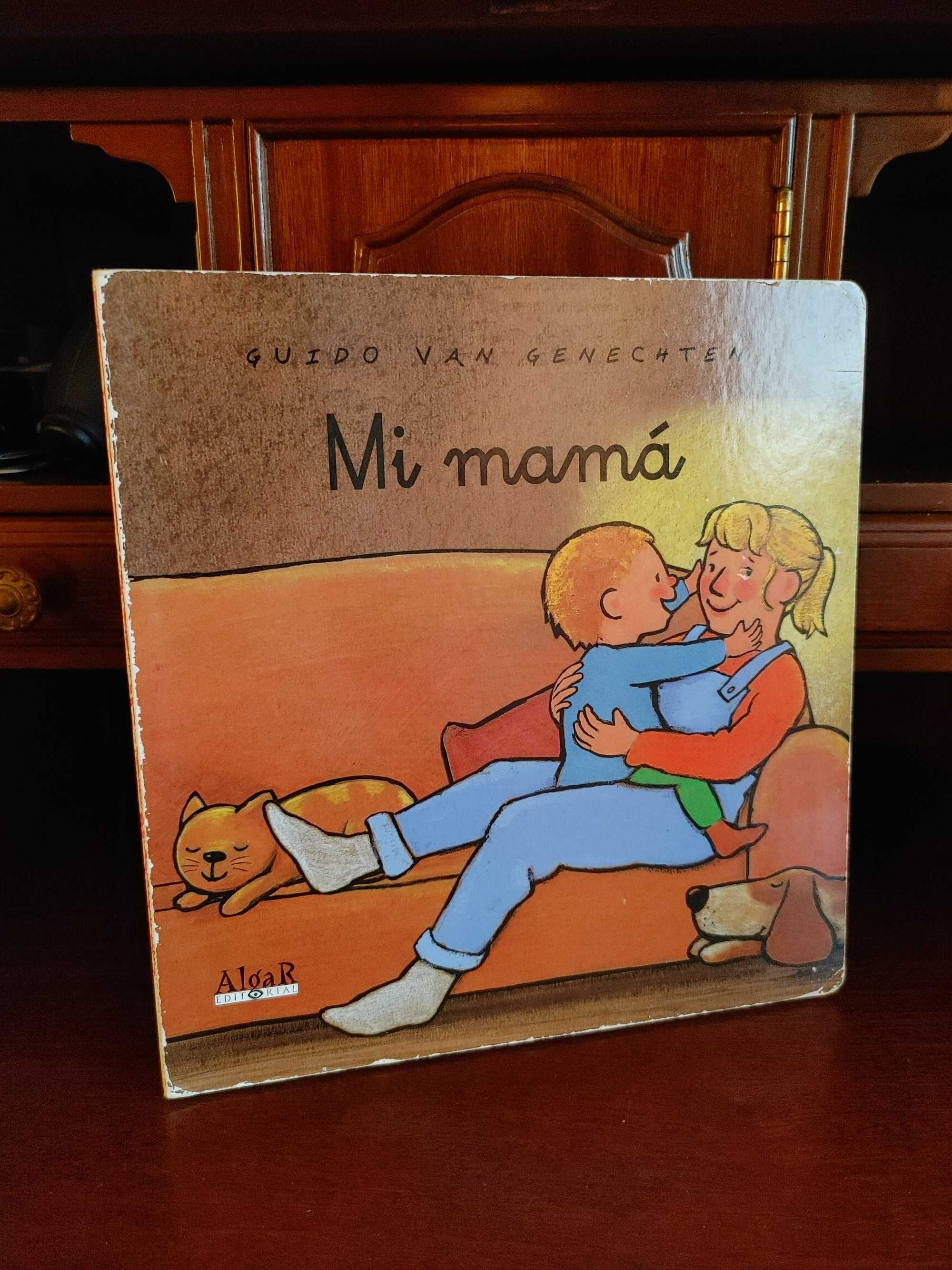 Livro Mi Mamá de Guido Van Genechten (Espanhol)