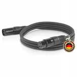 outlet etec xlr kabel mikrofonowy wtyczka xlr męski xlr żeński 1.50 m