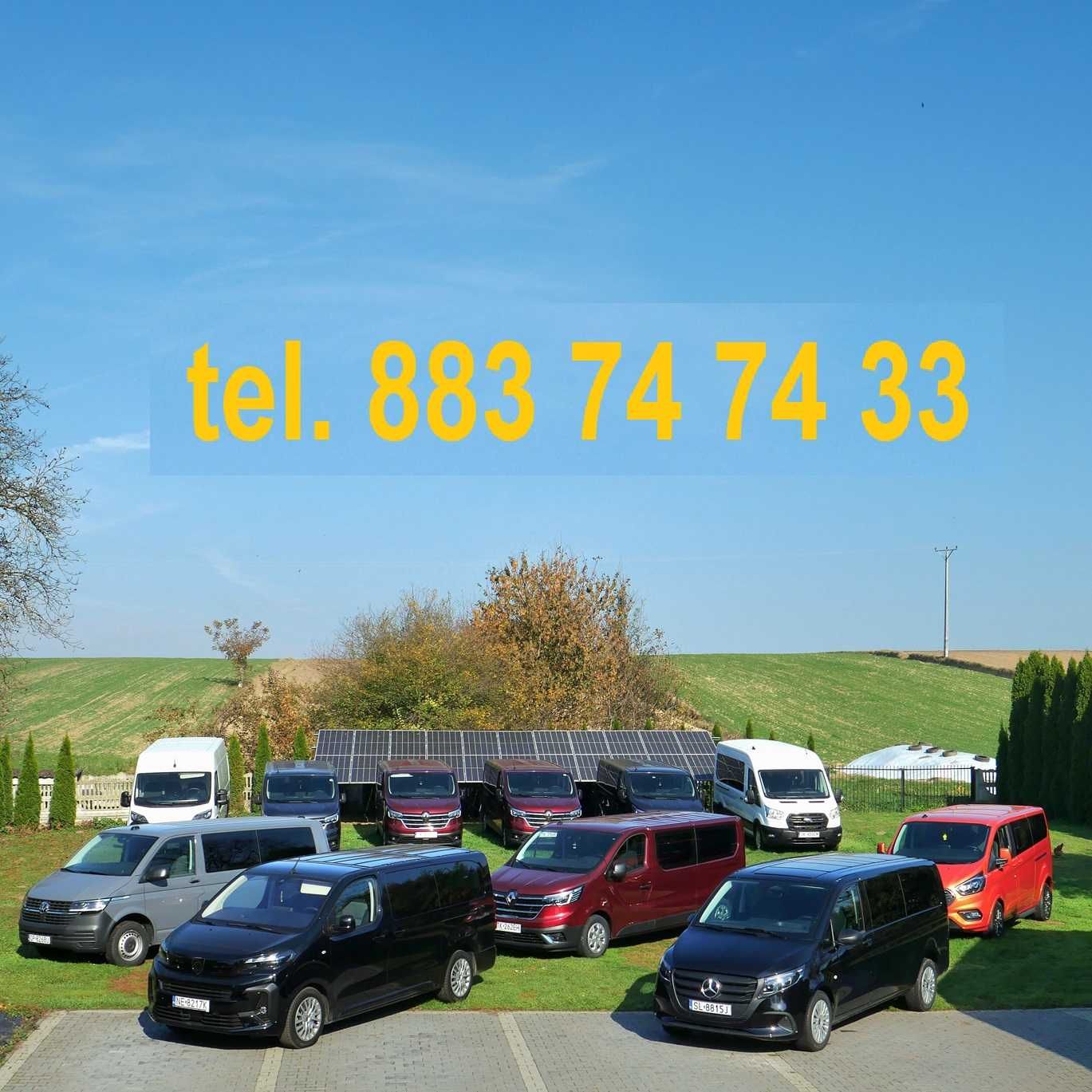 Wynajem aut i bus 9-os Przewóz osób-transfery PL/UE , wynajmijauto.com