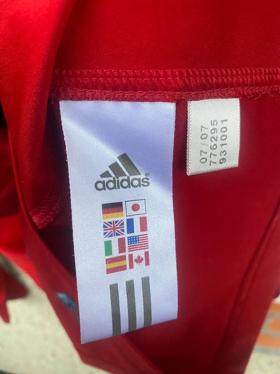 Футбольний лонгослив Adidas вінтаж футболка адідас