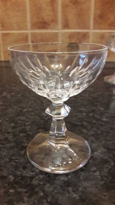 Бокалы  хрусталь мартинки Германия Богемия винтаж