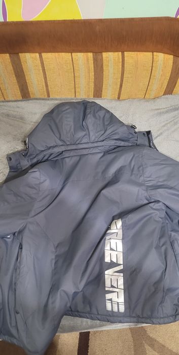 Гірськолижна куртка дитяча Freever AF 21688 сіра