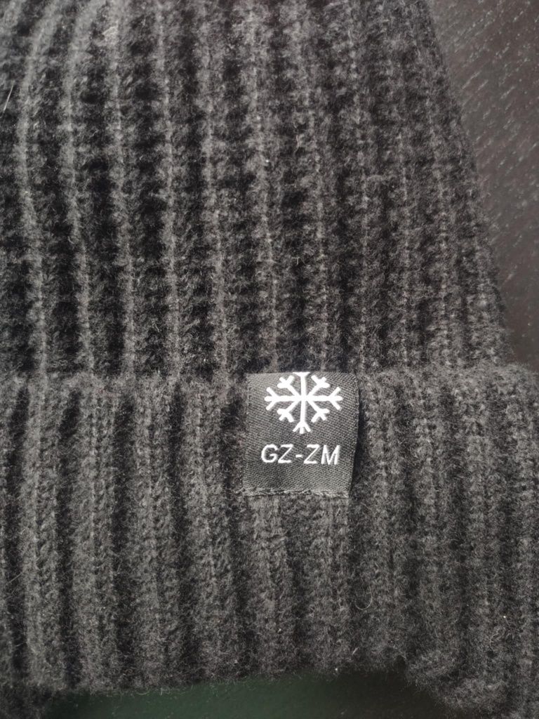Ciepła czapka zimowa nauszniki
