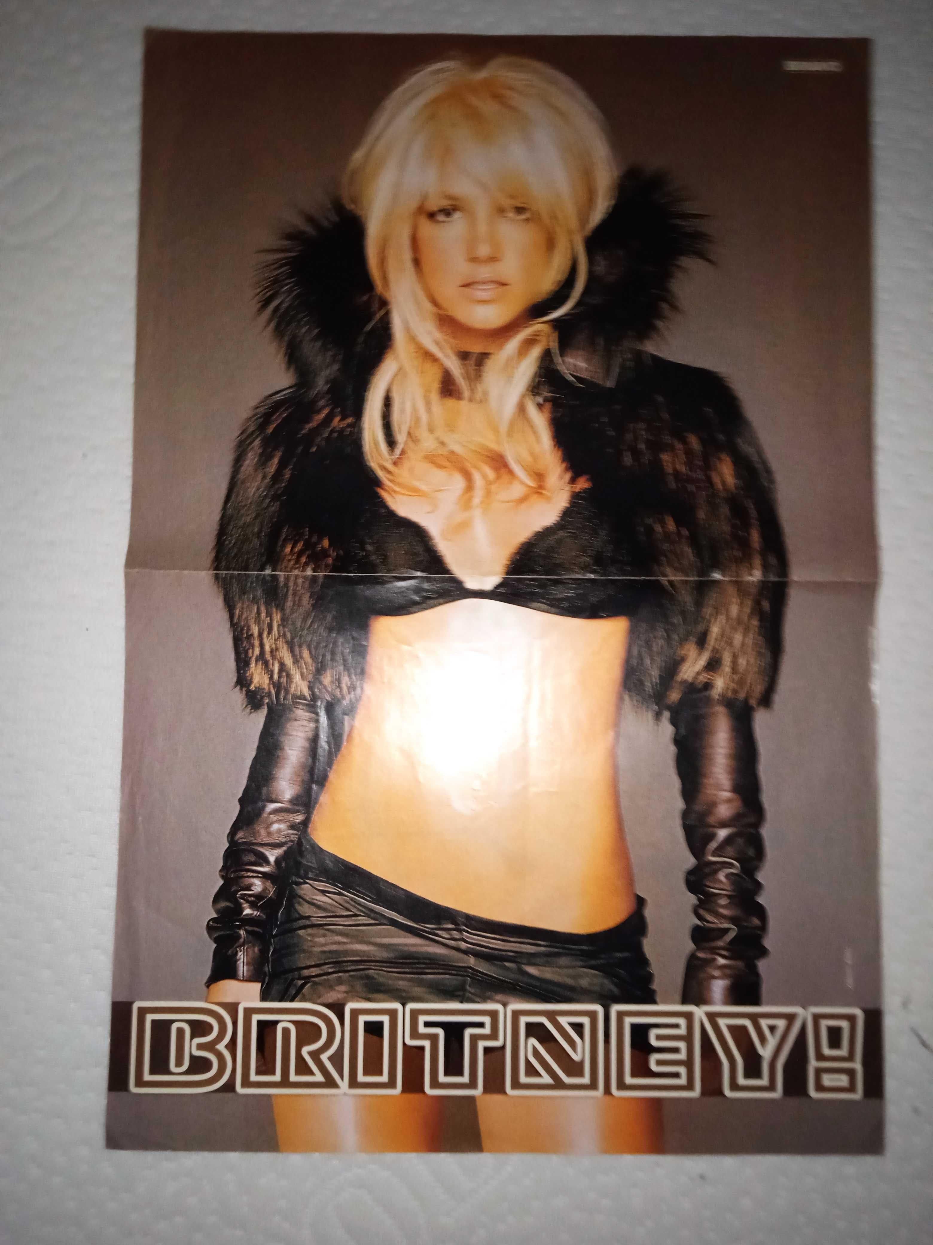 Britney Spears plakat gwiazdy muzyki pop
