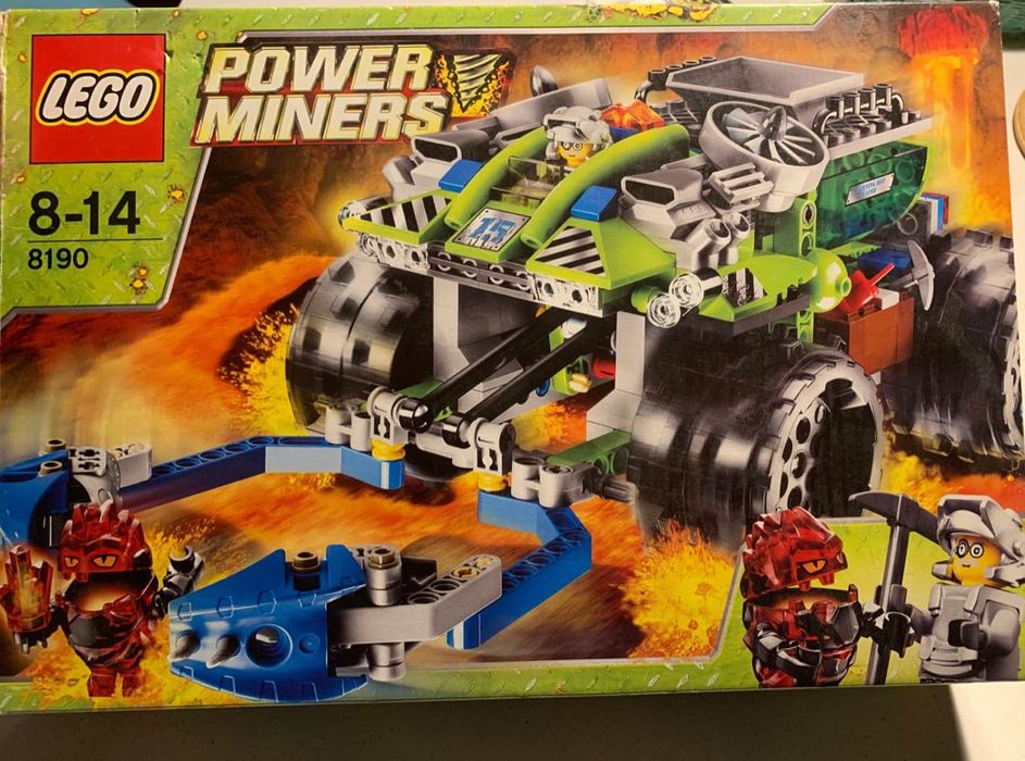 LEGO 8190 Power Miners Chwytacz Claw catcher kpl