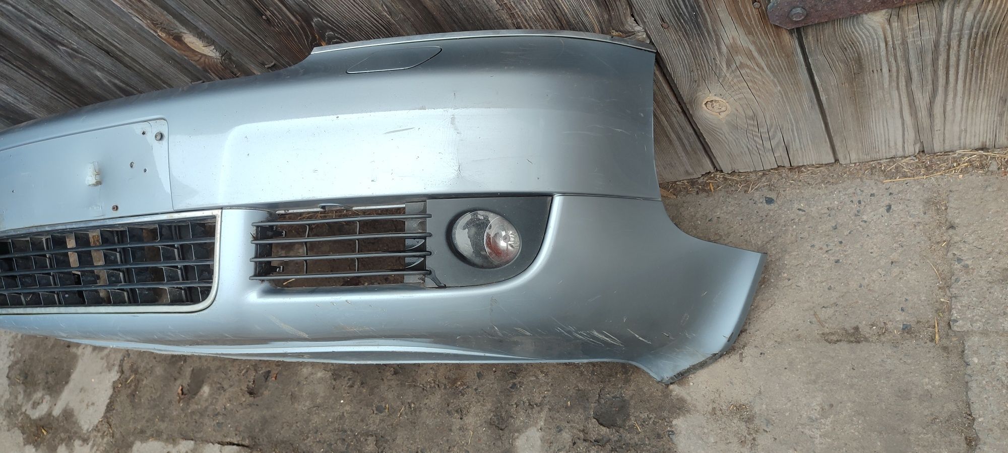 Audi A6 C5 lift zderzak przód przedni szary spryski lamp i inne
