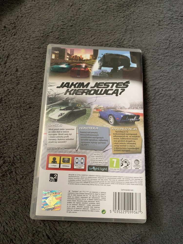 Need for speed Shift PSP