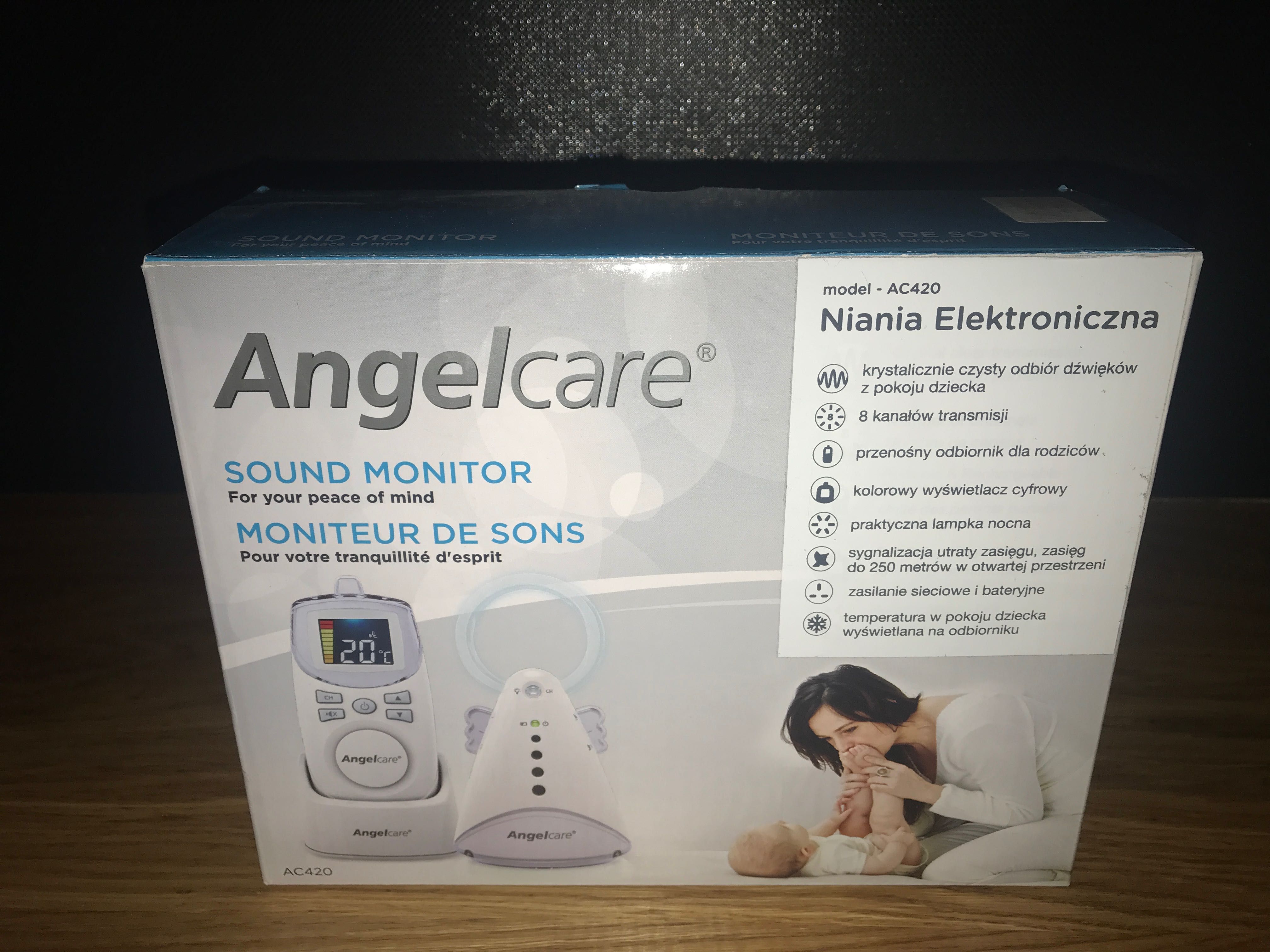 Cyfrowa Niania Elektroniczna Angelcare     Ac420 - stan idealny