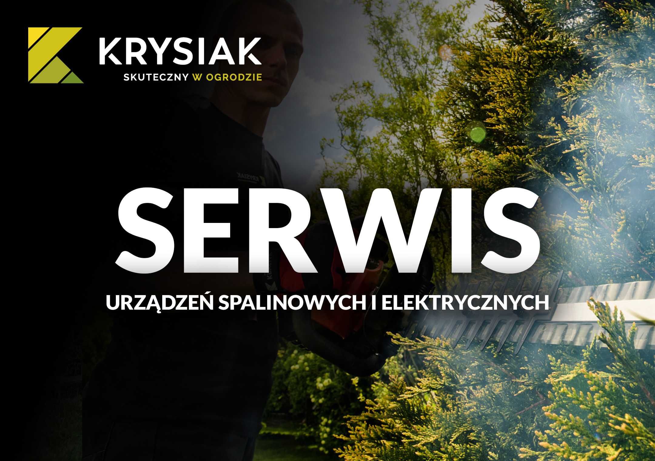 Serwis, naprawa kosiarek, urządzeń ogrodniczych, traktorków, kos