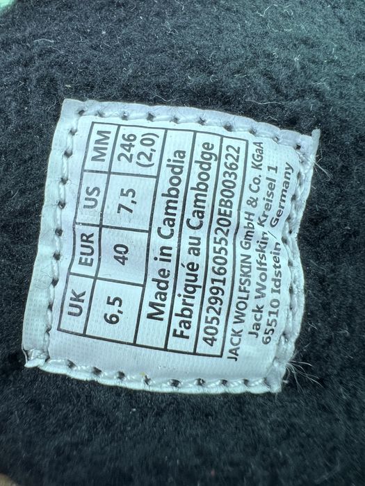 Зимові черевики 40р. Jack Wolfskin