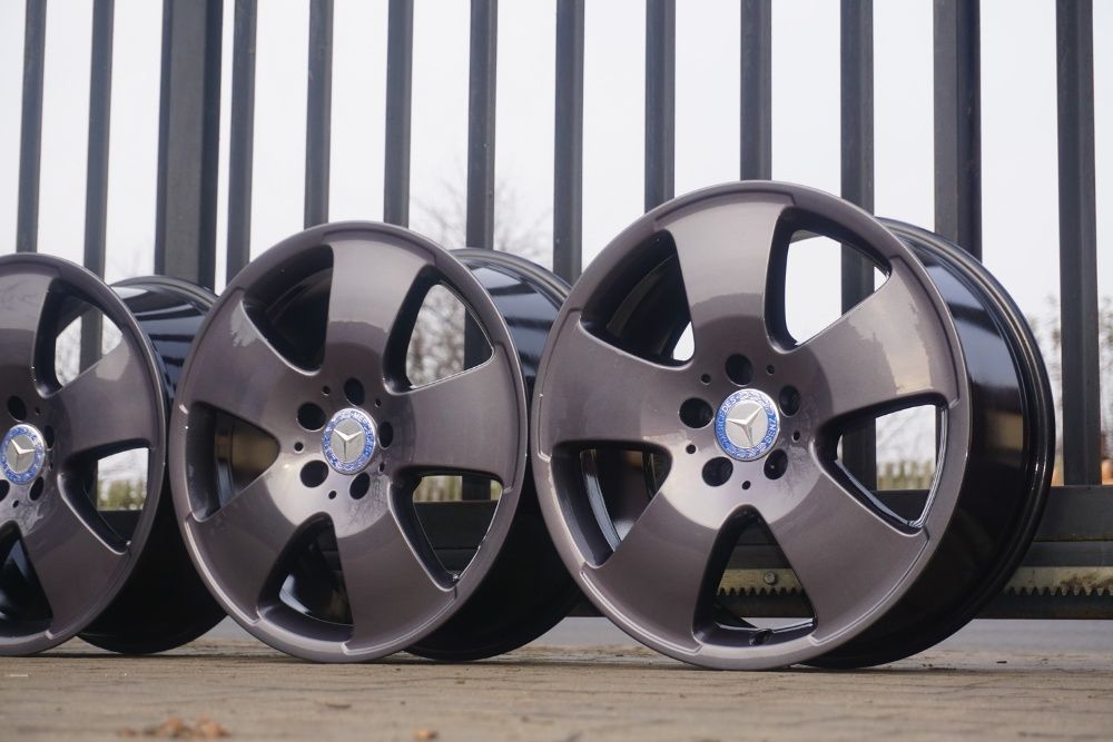 Alufelgi Mercedes 8,5Jx18" et43 5x112 cb66,6mm BBS grafit metalik!