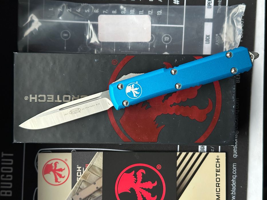 Nowy nóż Microtech Ultratech 121-4 BL
