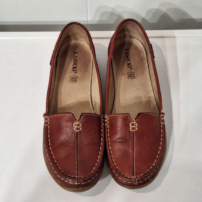 Super miękkie mokasyny. Skóra. Elastyczna podeszwa! Bardzo wygodne.