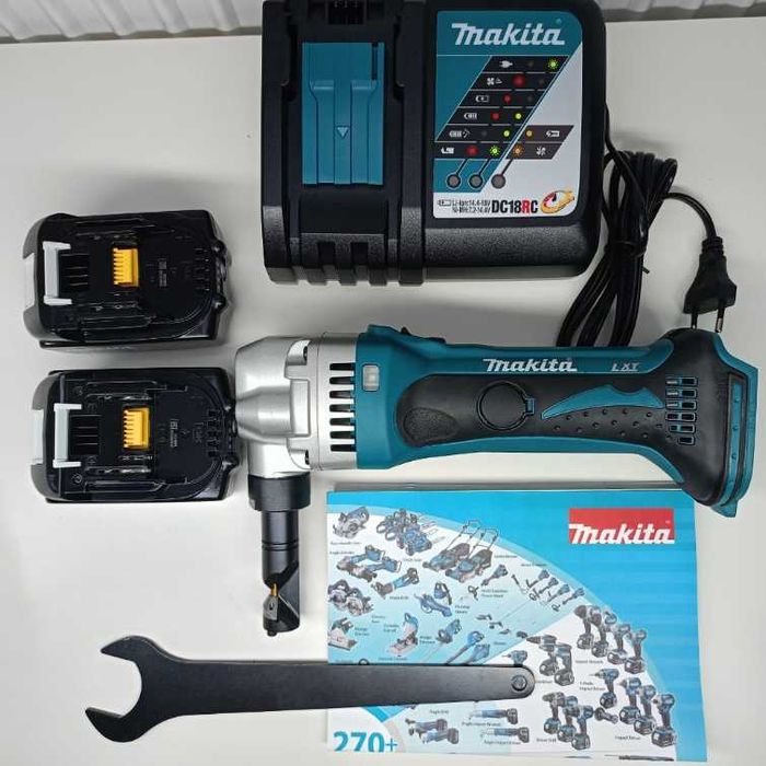 Nożyce do blach falistych 2x3Ah MAKITA DJN161RFJ