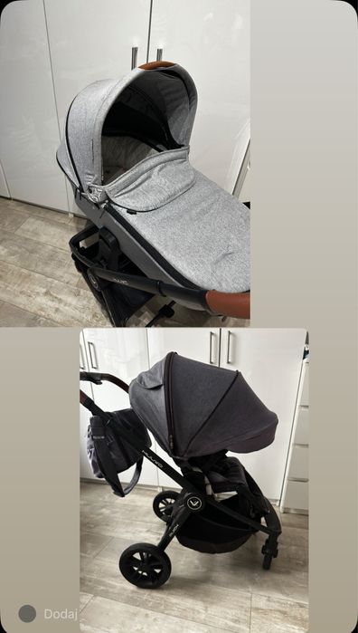 Wózek Muuvo 2.0 gondola stan idealny i spacerówka i gratisy