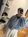 Jeansowa kurtka oversize unisex
