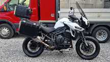 Triumph Tiger 1200 Explorer XCA 2016r. Kufry Transport