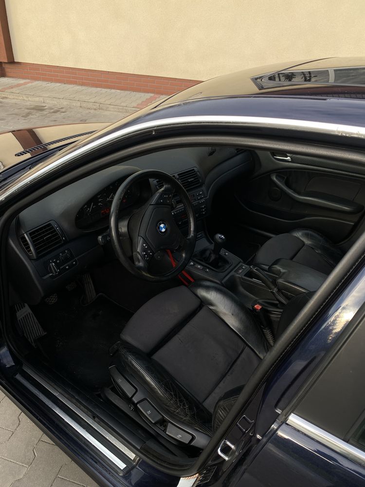 BMW E46 2.8 Benzyna + Gaz, harman kardon, sporty, szyber, m pakiet