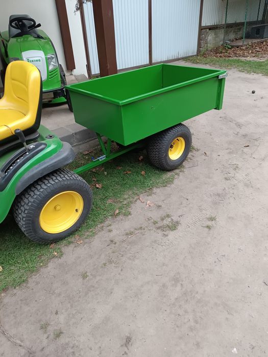 Przyczepki do traktorków kosiarek nowe