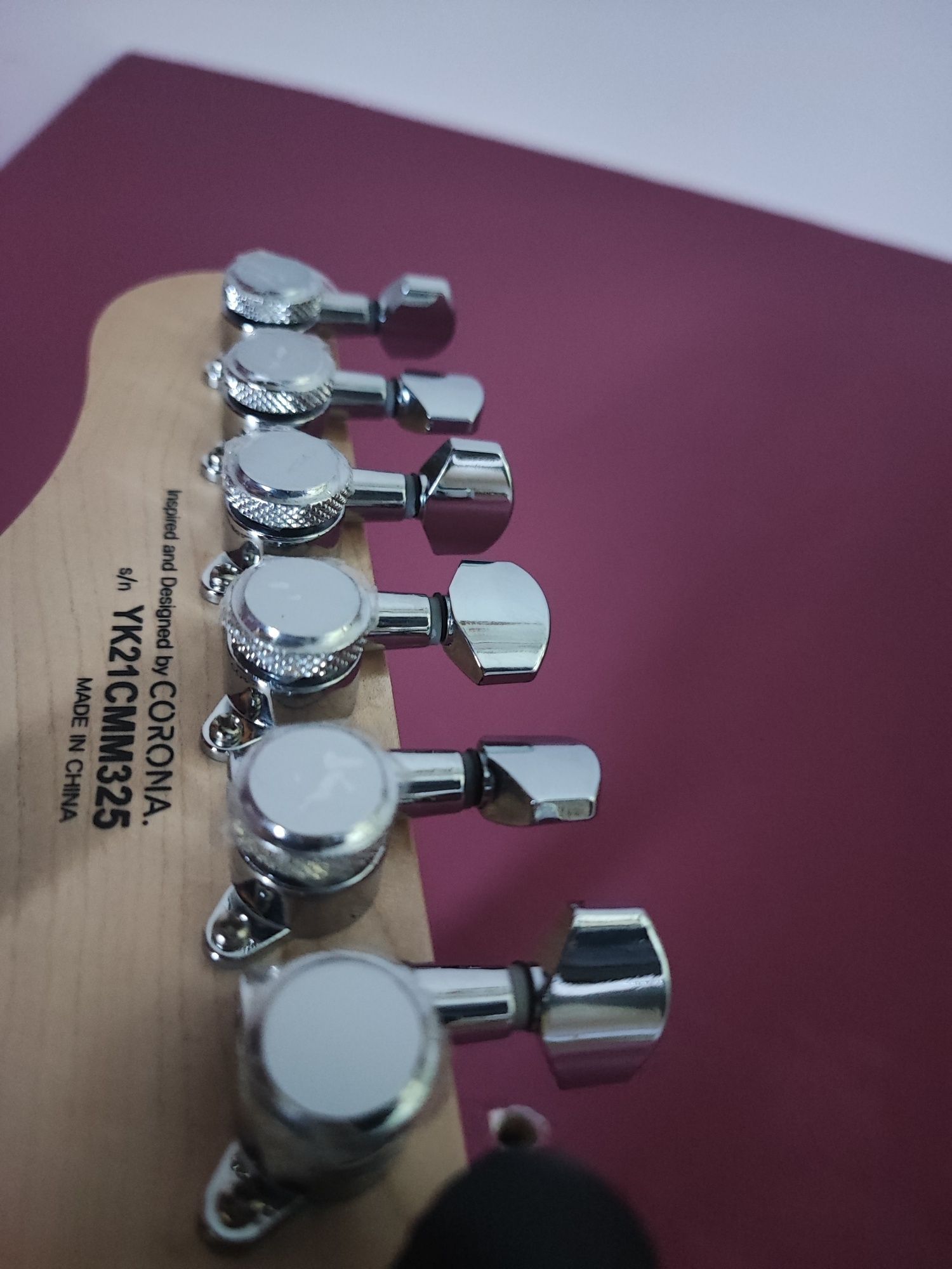 Gitara Elektryczna Corona Modern M Pink