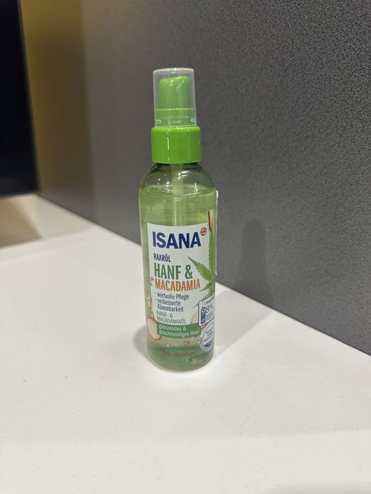 Isana olejek do włosów, konopie i orzech makadamia