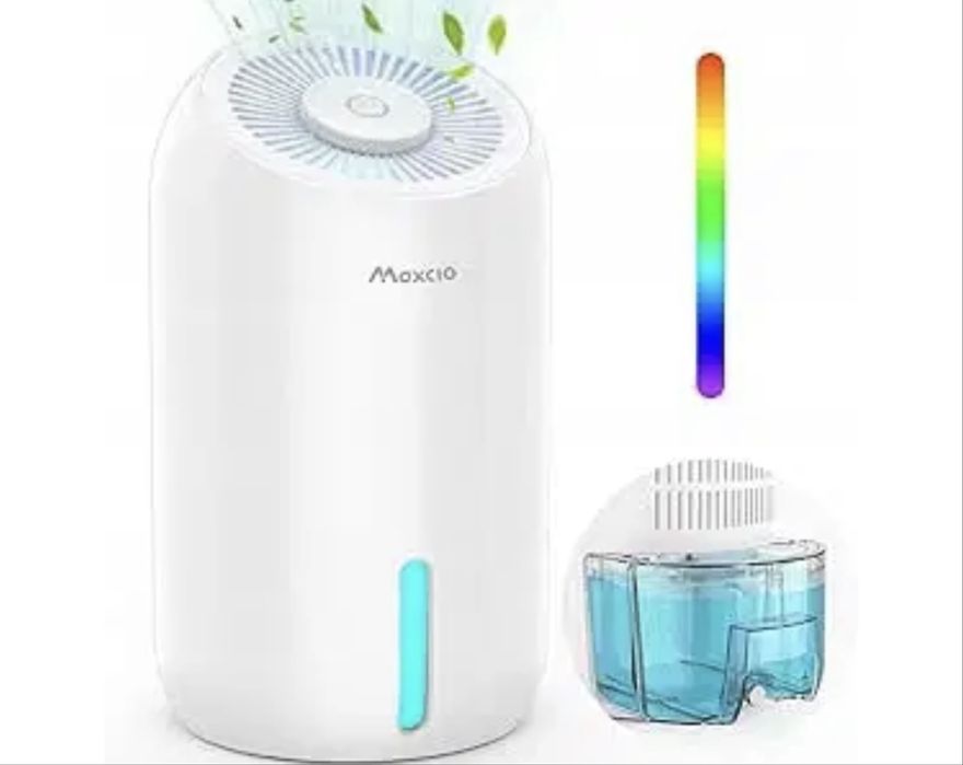 Osuszacz powietrza elektryczny 860ml, cichy, LED Maxcio