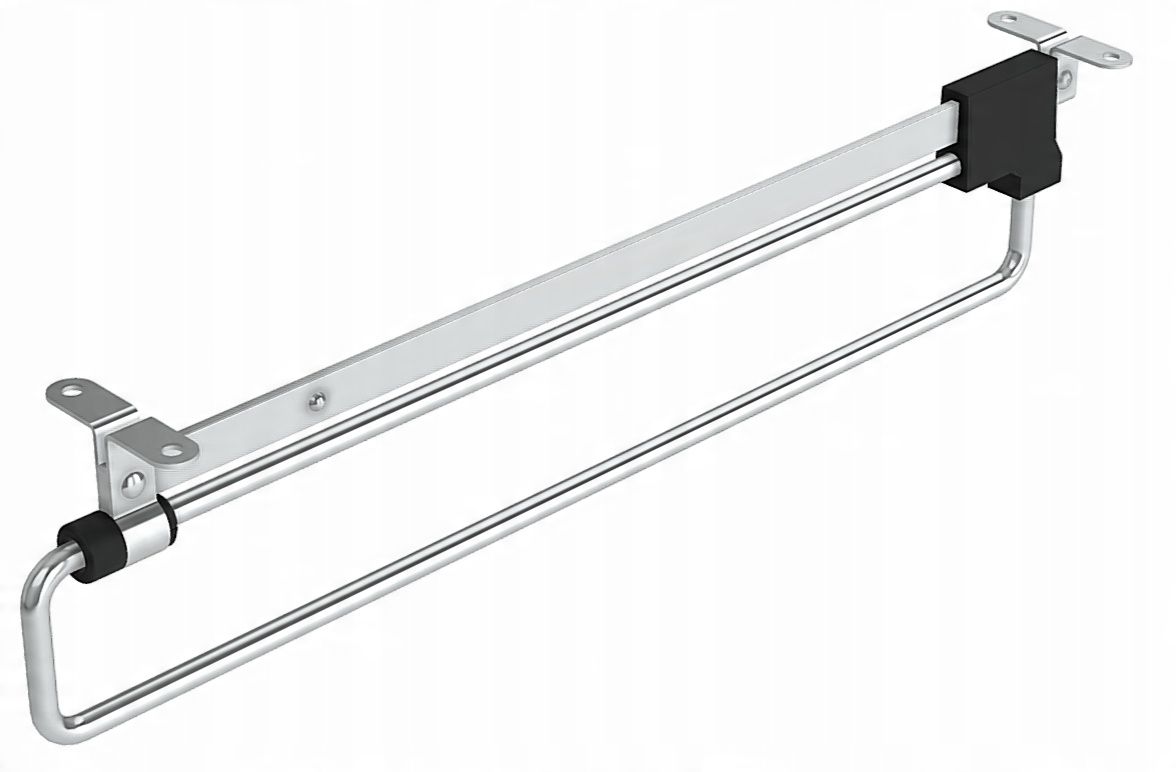 Wieszak meblowy wysuwny do garderoby szafy L-300