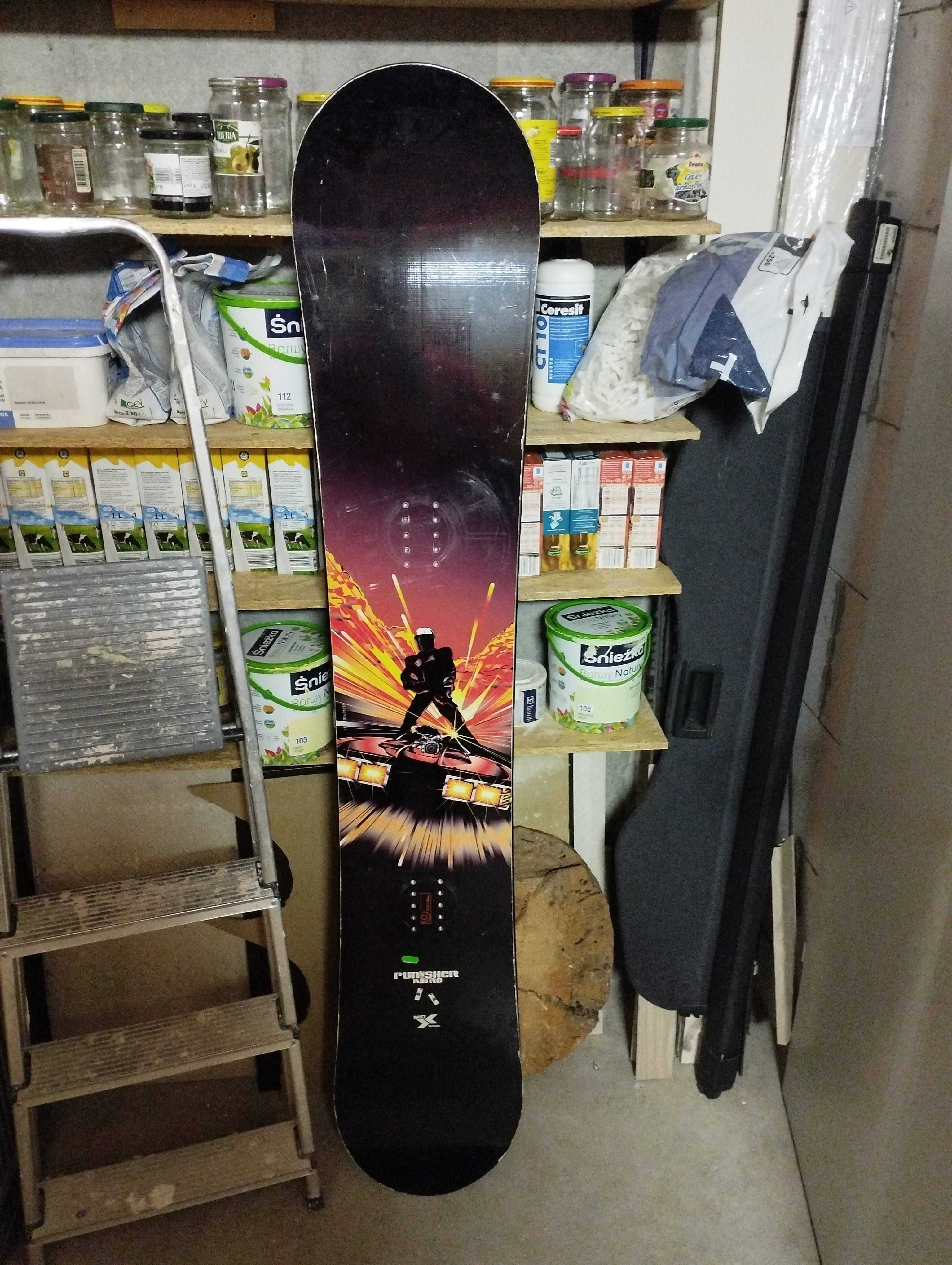 Sprzedam deskę snowboard 163, nitro punisher