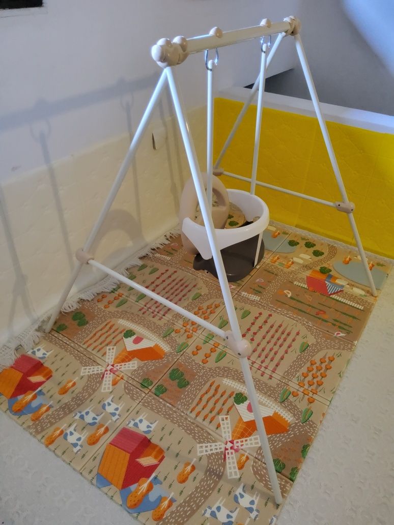 Baloiço para bebês/crianças interior/exterior (Smoby - Baby Swing)