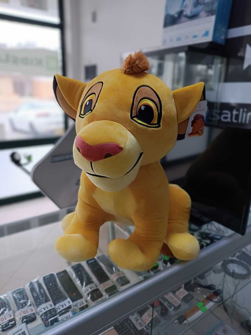 Peluche Rei Leão Simba Junior 60 cm