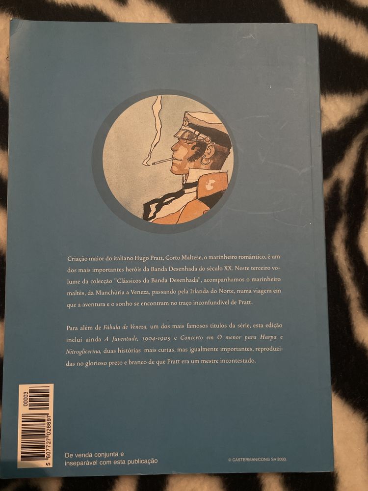 “Cortomaltese” - Livro de Hugo Pratt [3 edição]
