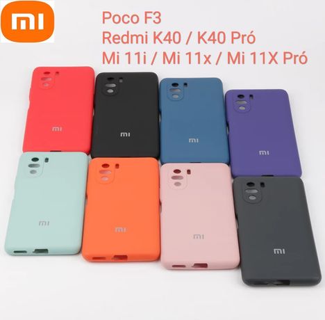 Capa Soft Xiaomi Poco F3 / Redmi K40 / K40 Pró /Mi 11i/Mi 11x /11x Pró