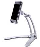 Suporte para tablet rotativo dobrável com braço ajustável