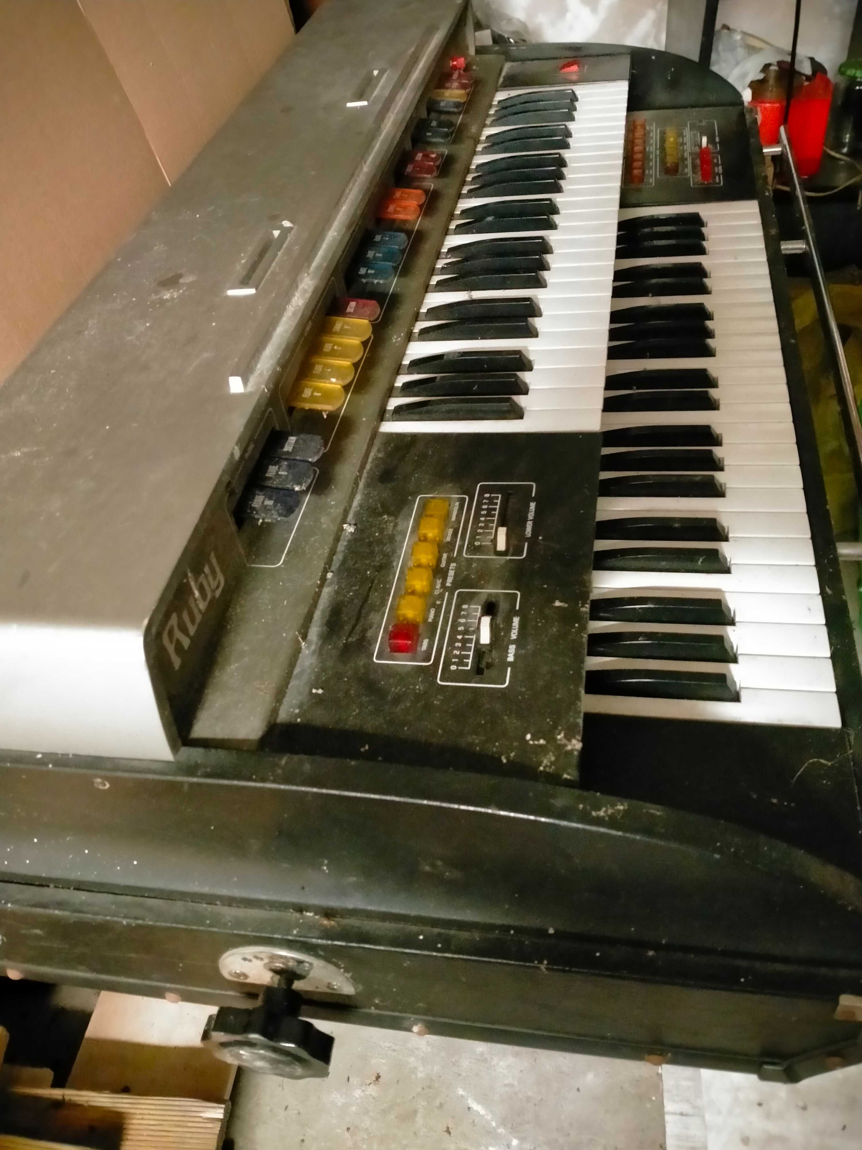 Organy Orla rubby i bontempi unikat dwa instrumenty za 300