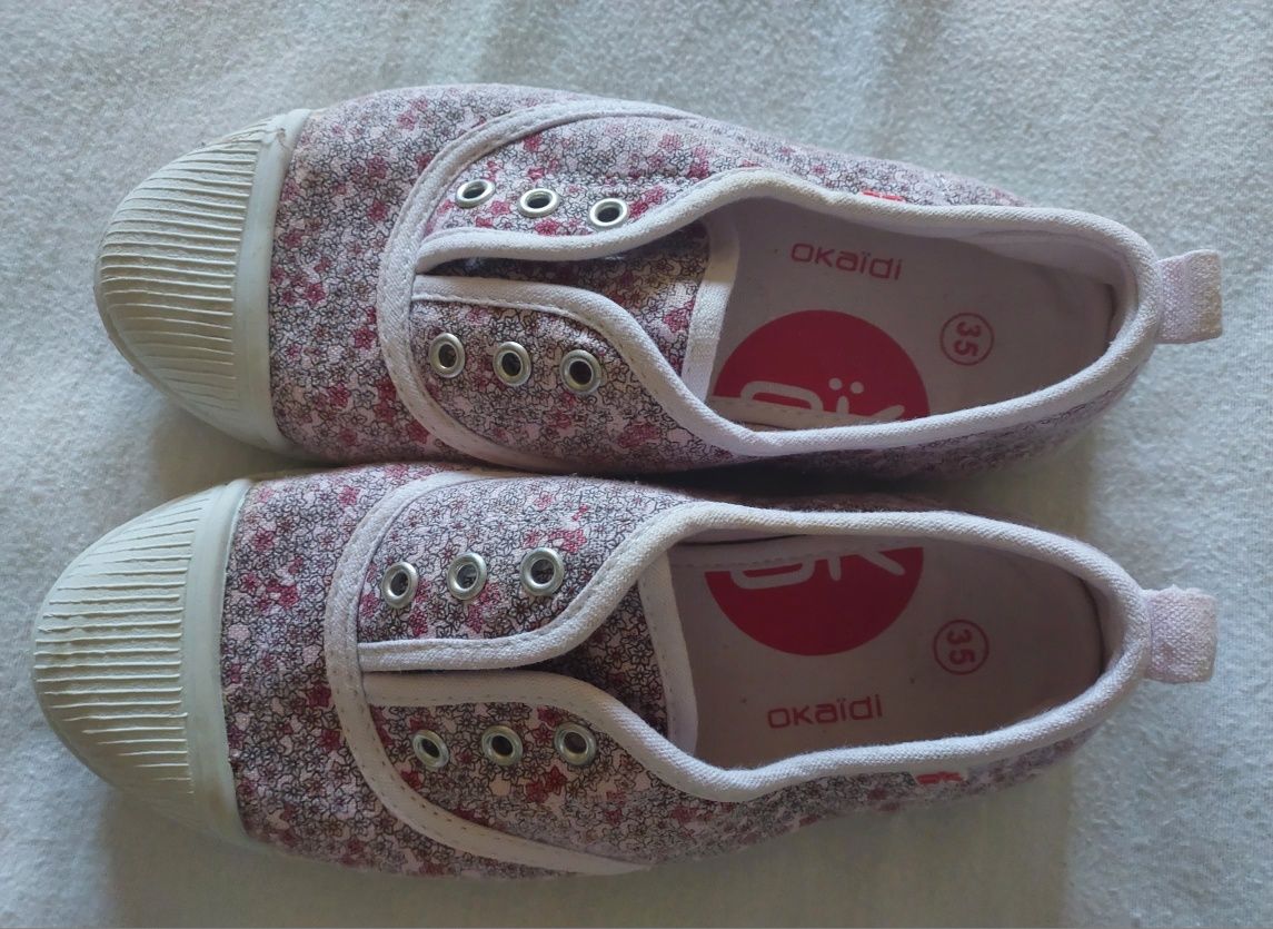 Sapatos Rasos Lona, T34