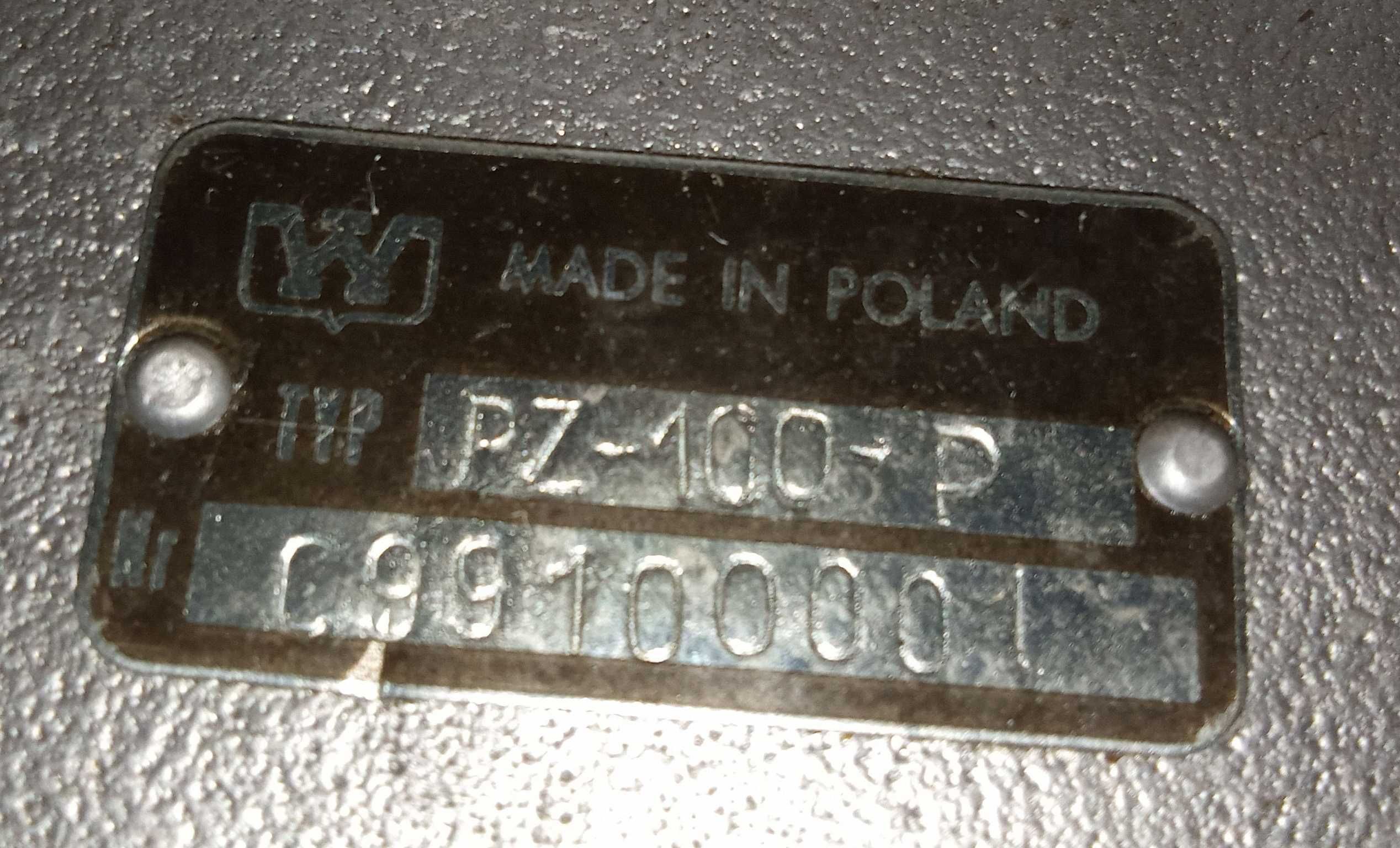 Pompa zębata hydrauliczna PZ 100 P FABRYCZNIE NOWA PZ-100-P