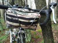 duża torba na kierownice / nerka bikepacking