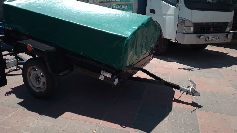 Причіп з заводу 2х-метровий у повній євро комплектації з Документами