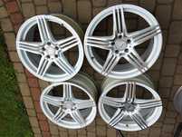 alufelgi Białe /Srebrne 4szt. 19 cali Audi, VW,Skoda,Mercedes , BMW