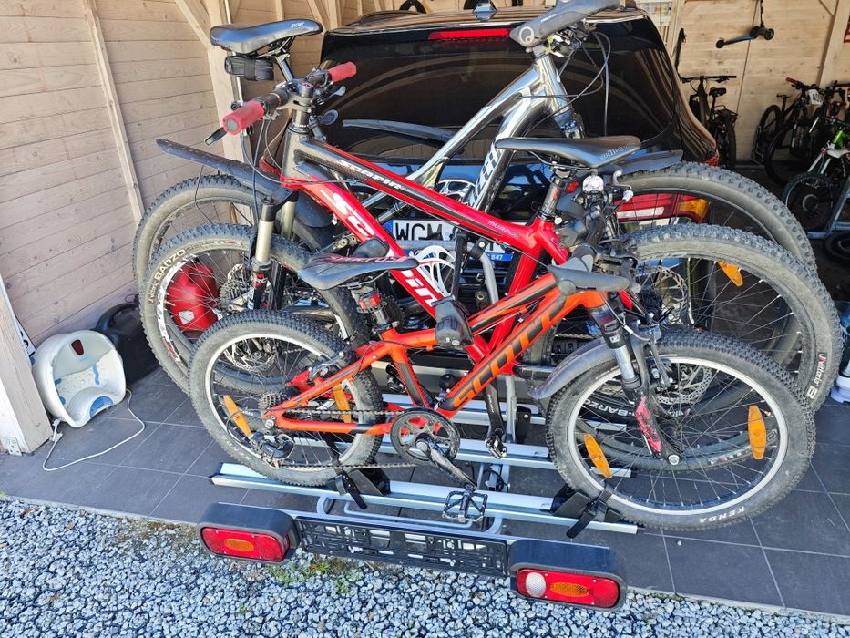 Bagażnik rowerowy na hak