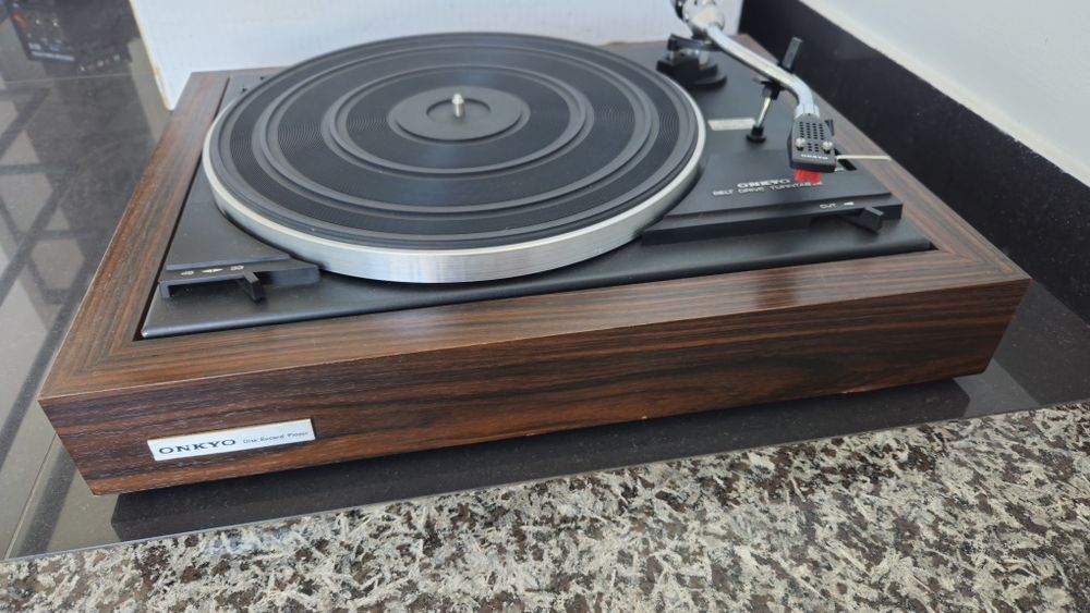 Gira-Discos Vintage Onkyo Y-7000 — Excelente Estado — Colecionador