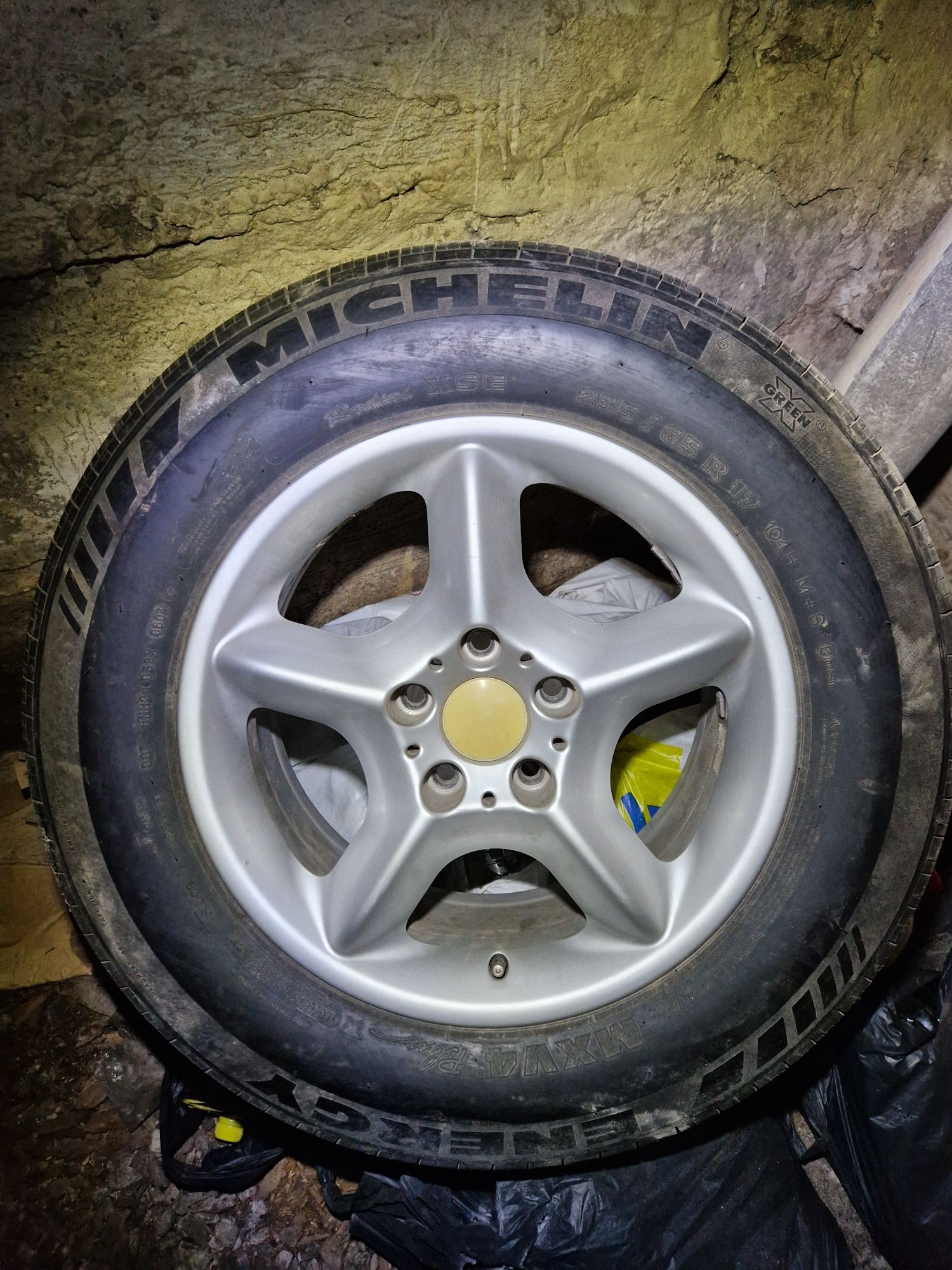 Колесо r17 235/65 bmw x5 57 стиль запасное запаска бмв 5х120
